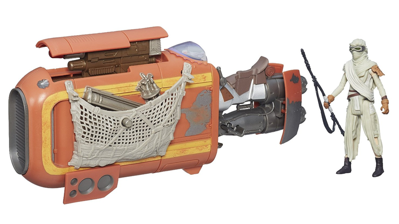 Illustration for article titled The Coolest Star Wars Rey Toys That You Can Actually Buy Right Now